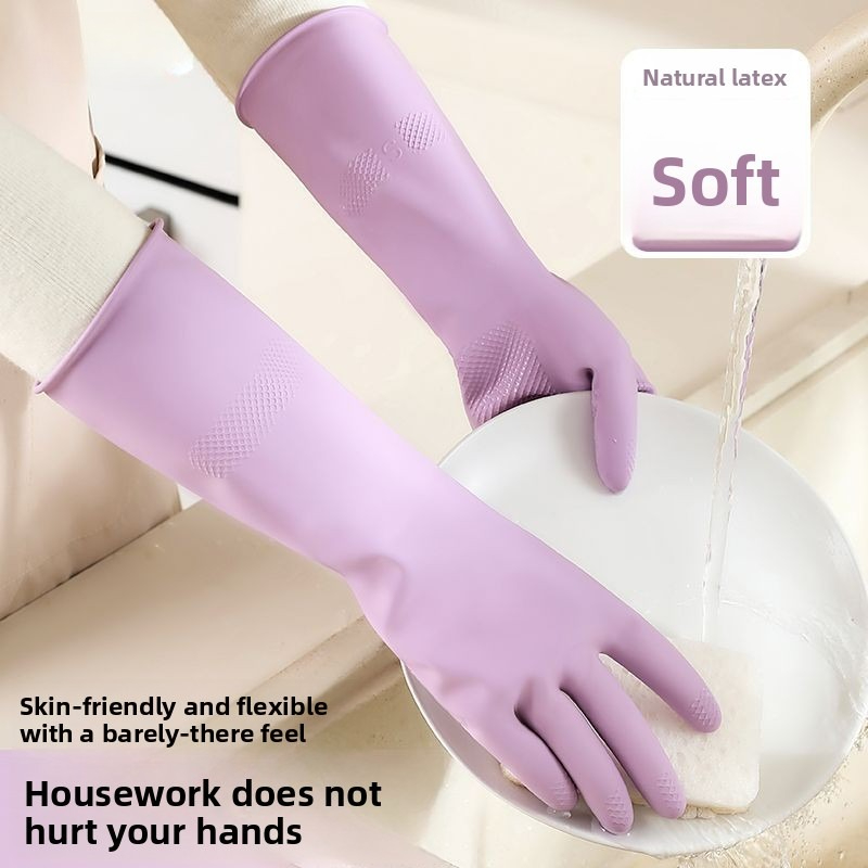 Latex Dish Washing Gloves,with - Rubber Glove Cleaning recension och pris