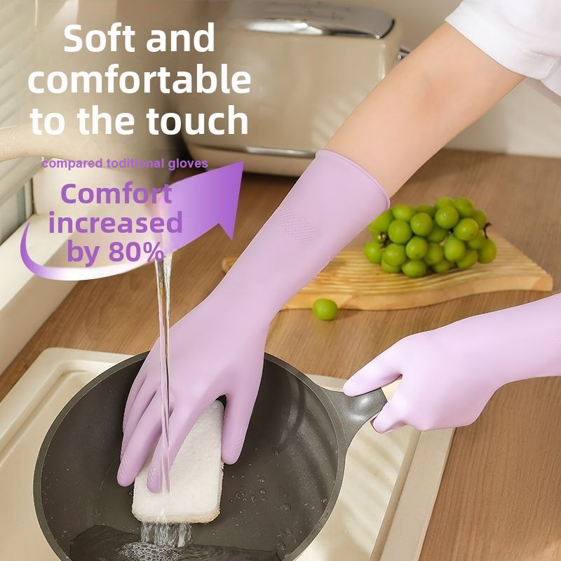 Latex Dish Washing Gloves,with - Rubber Glove Cleaning recension och pris