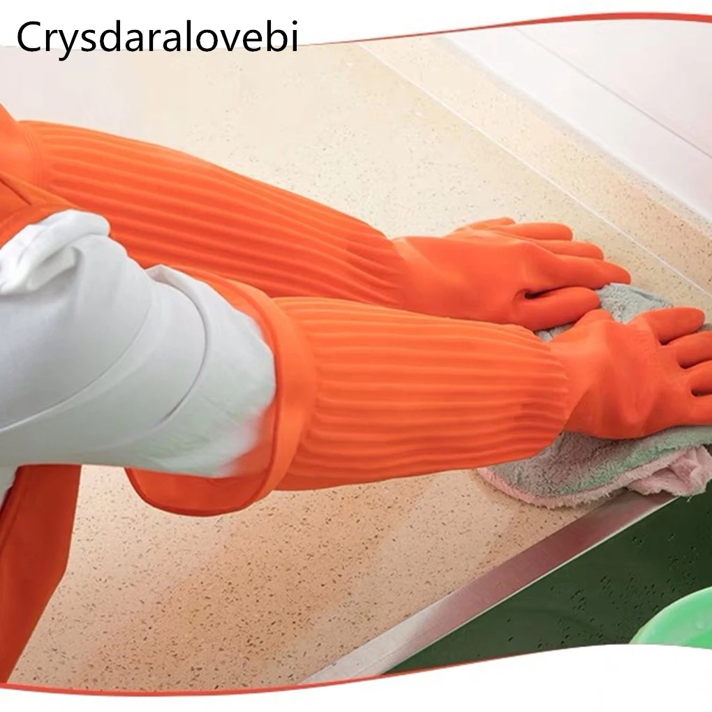 45/55cm Waterproof Household G - Rubber Glove Cleaning recension och pris