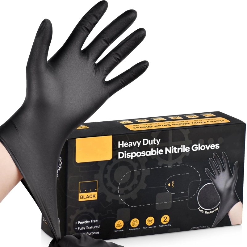 20PCS Black Disposable Nitrile - Latex Disposable Glove recension och pris
