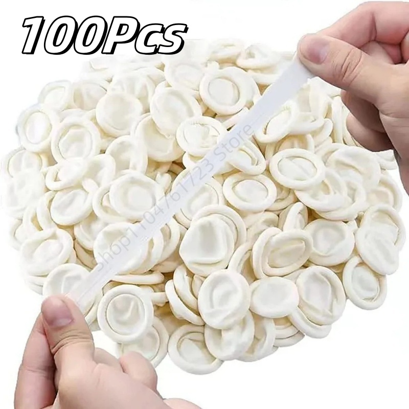 100Pcs Disposable Finger Cover - Latex Disposable Glove recension och pris