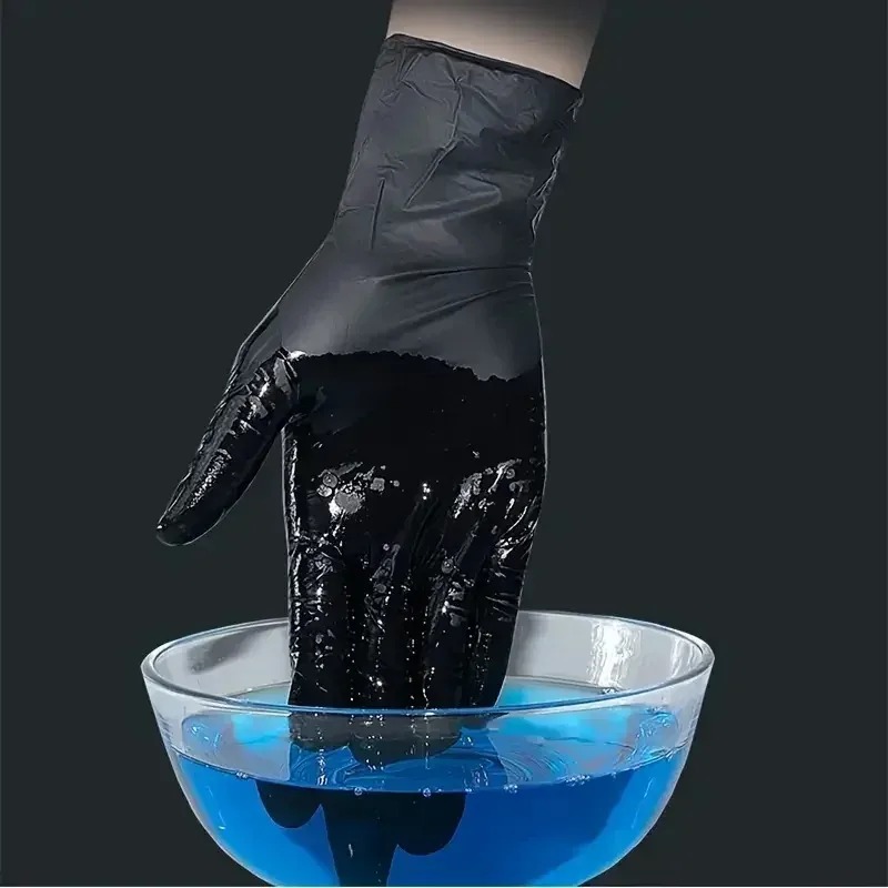 Disposable Black Gloves Unisex - Latex Disposable Glove recension och pris