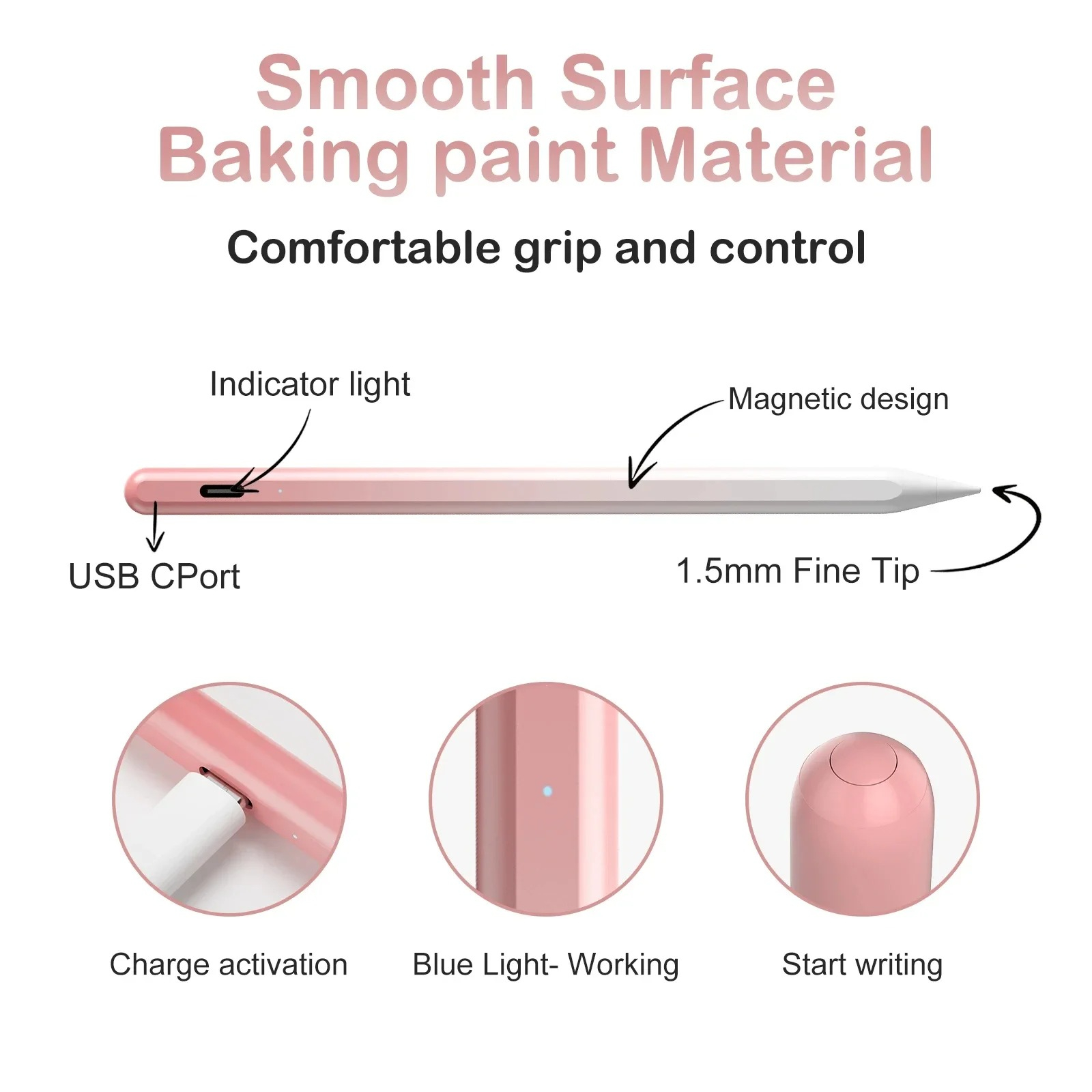 Universal Stylus Pen For Andro - Touchscreen Glove Capacitive recension och pris