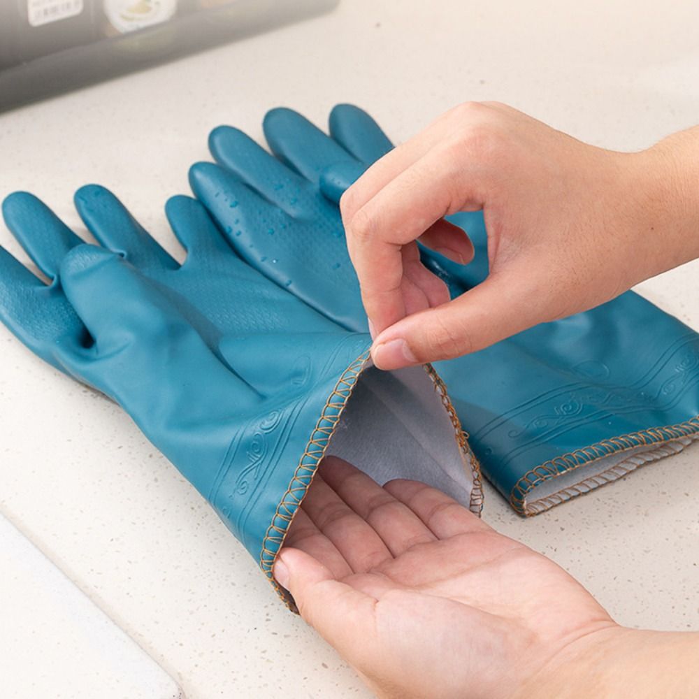 Waterproof Fleece-lined Cleani - Rubber Glove Cleaning recension och pris