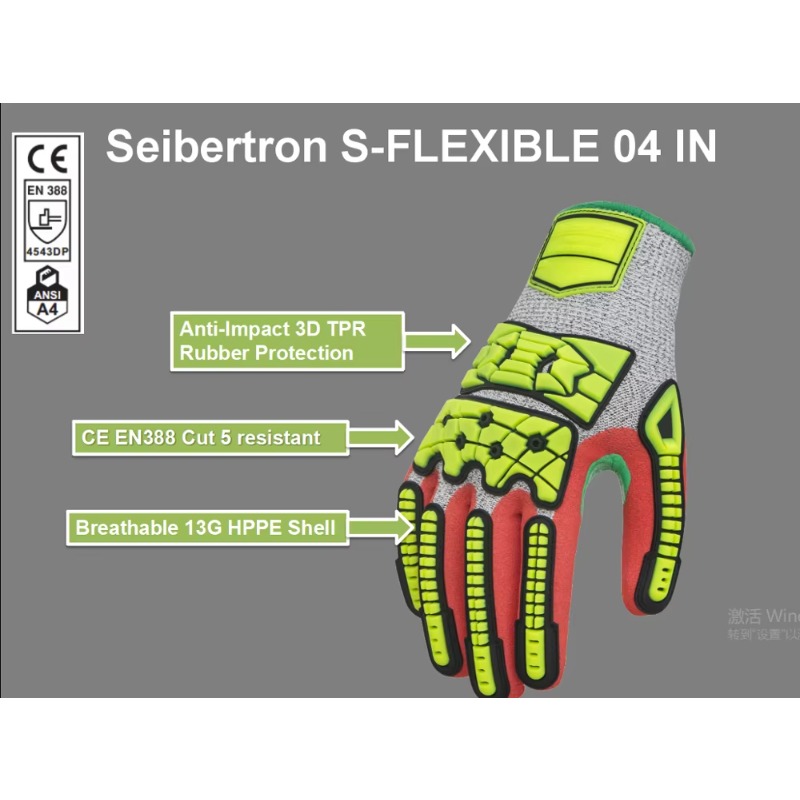 Gloves High Impact Cut Resista - Work Glove Impact recension och pris