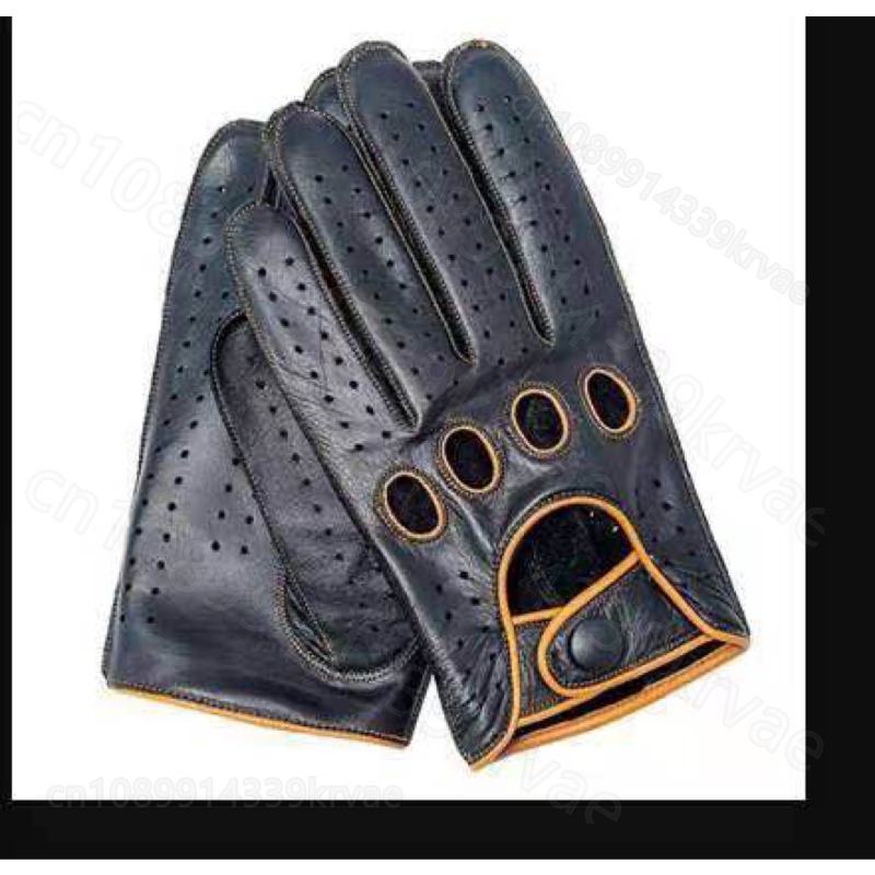 Breathable Driving Gloves Men' - Leather Driving Glove recension och pris