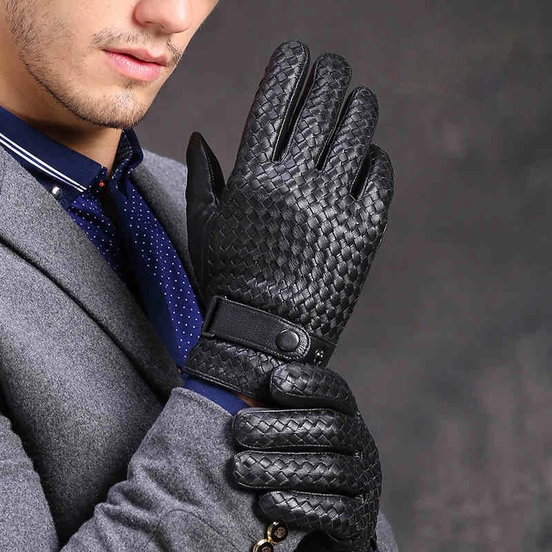 2022 New Mens Gloves High Qual - Leather Driving Glove recension och pris