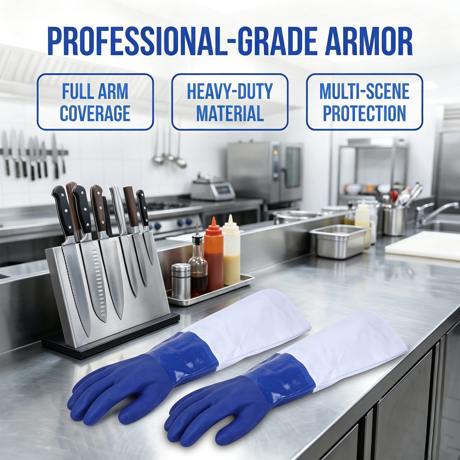 1Pair Sandblasting Cabinet Rub - Rubber Glove Cleaning recension och pris