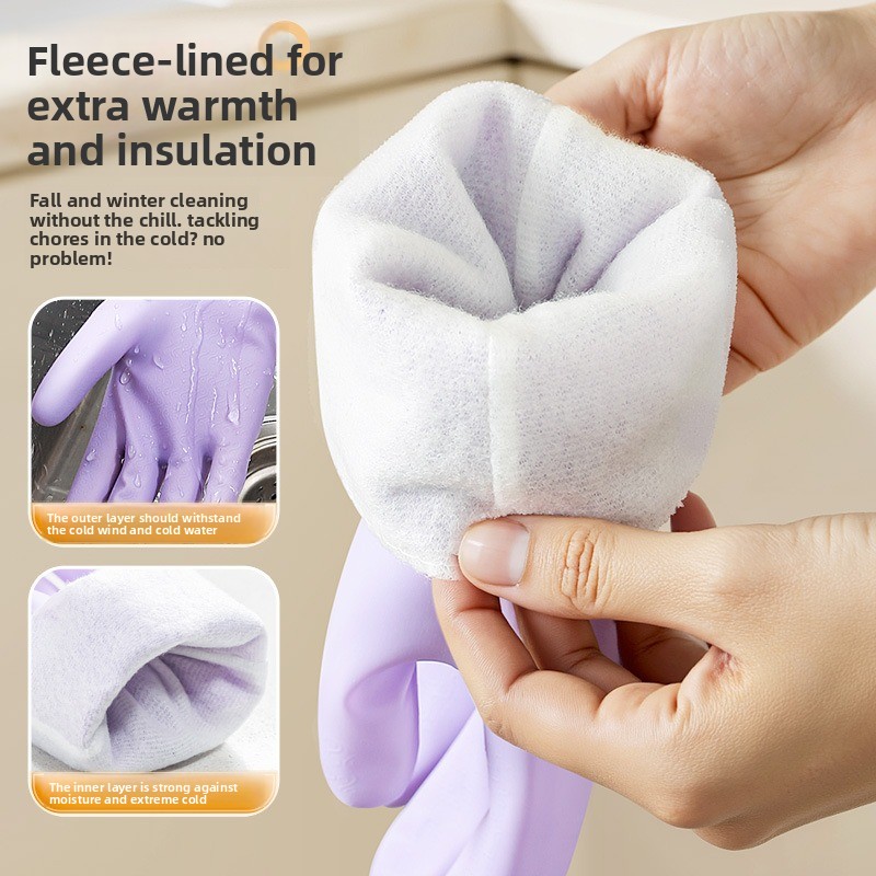 Winter Warm Waterproof Dishwas - Rubber Glove Cleaning recension och pris
