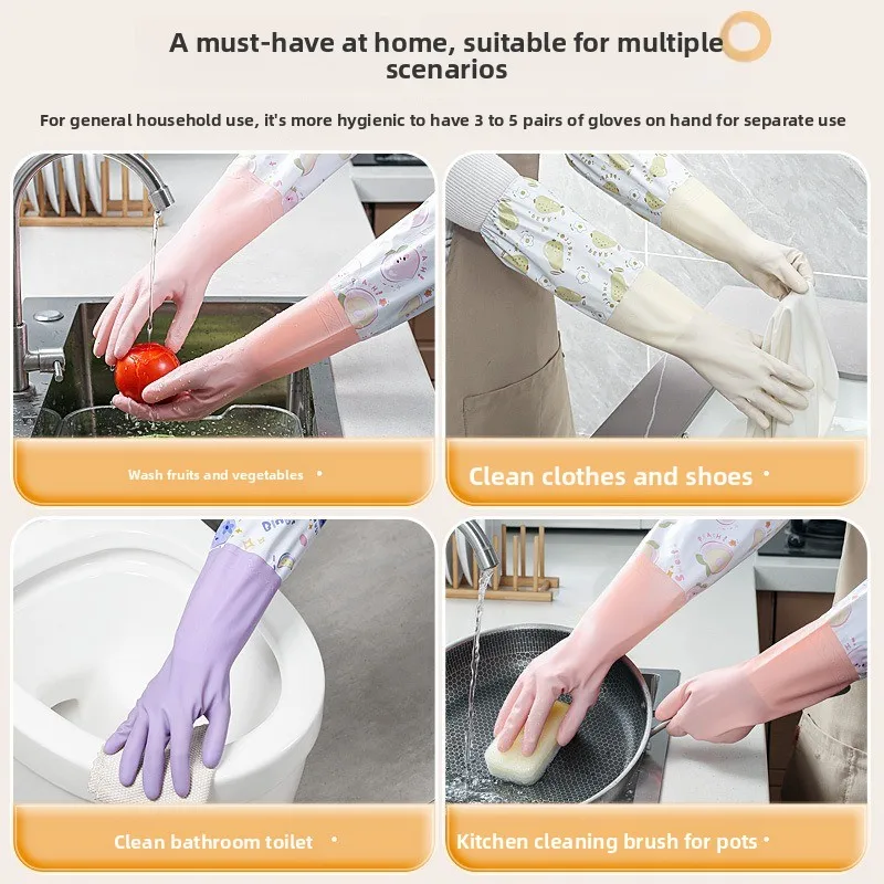 Winter Warm Waterproof Dishwas - Rubber Glove Cleaning recension och pris