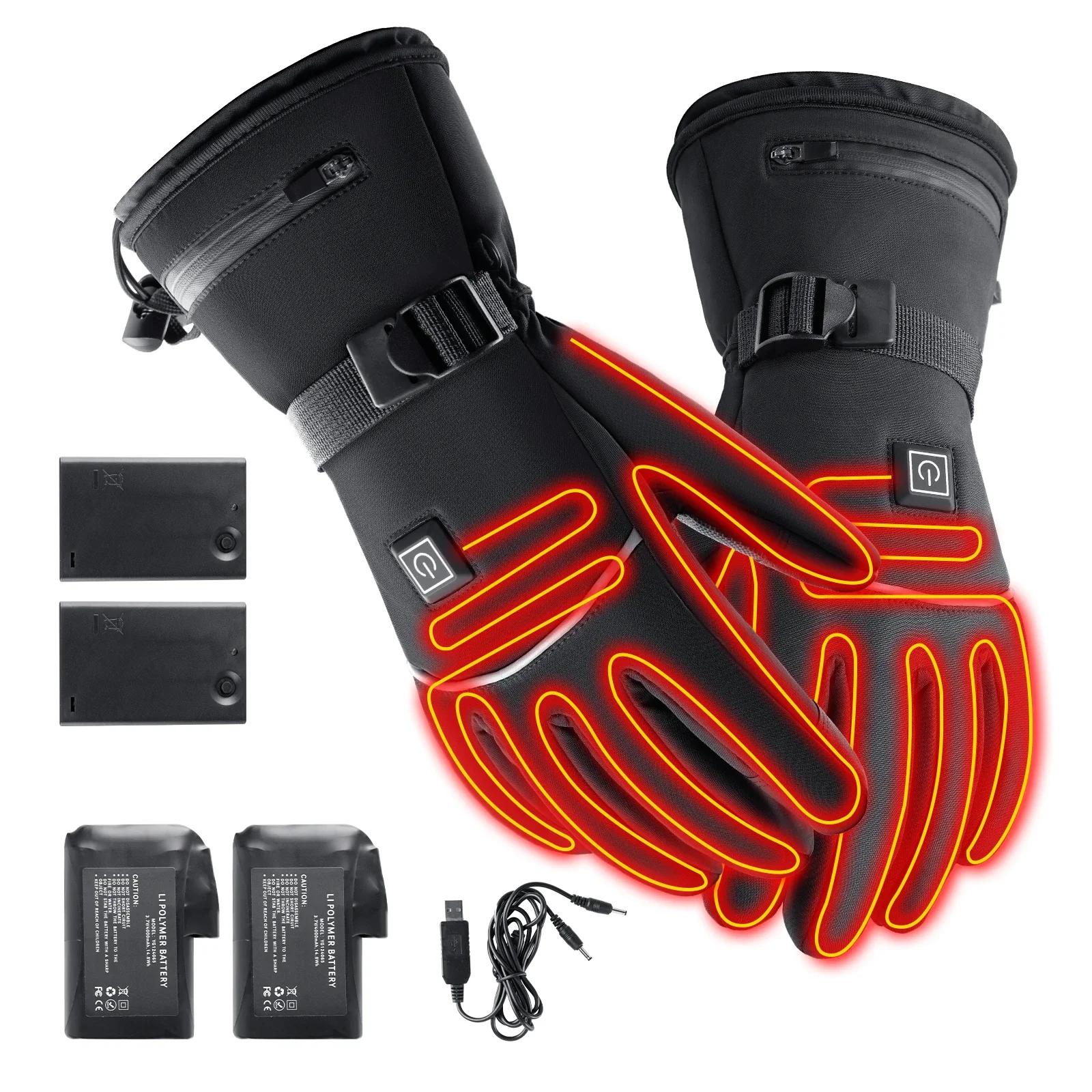 Electric Heated Gloves Motorcy - Gardening Glove Waterproof recension och pris
