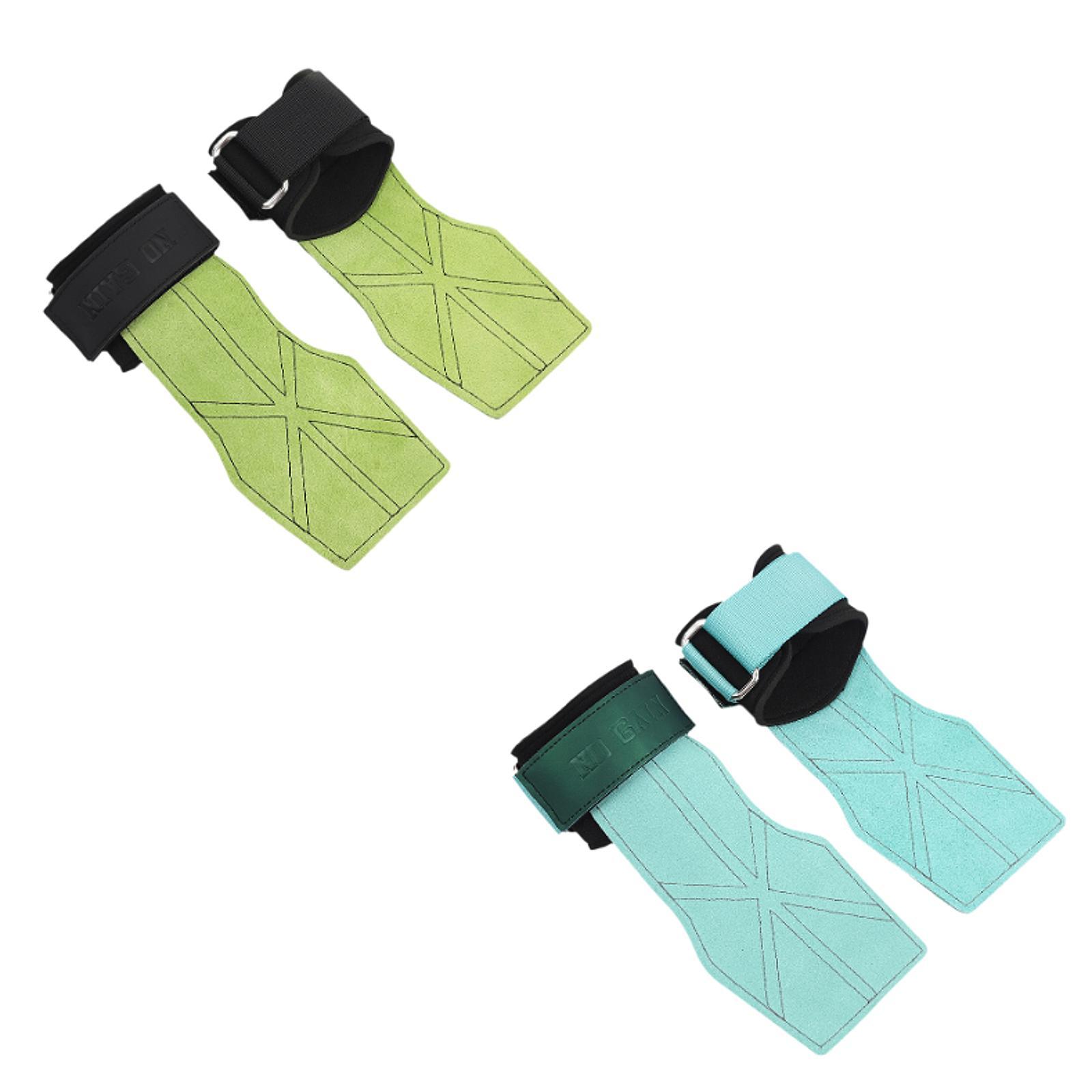 2x Weightlifting Hand Grips Pa - Workout Glove Gym recension och pris