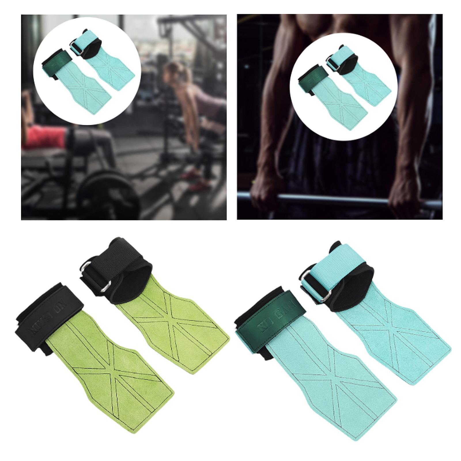 2x Weightlifting Hand Grips Pa - Workout Glove Gym recension och pris
